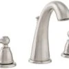 New ❤️ PROFLO® Bothwell Two Handle Widespread Bathroom Sink Faucet in Brushed Nickel 🎁