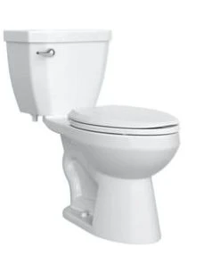 Wholesale 🛒 PROFLO® Calhoun 1.28 gpf Elongated Two Piece Toilet in White with 14 in. Rough-In ⌛