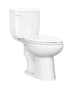 Best Sale 🎁 PROFLO® Jerritt Series 1.0 gpf Elongated Two Piece Toilet in White 🥰
