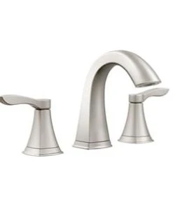 Outlet 💯 PROFLO® Cassadore Two Handle Widespread Bathroom Sink Faucet in Brushed Nickel 💯