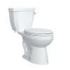 Deals 🧨 PROFLO® Calhoun 1.28 gpf Elongated Two Piece Toilet in White ✔️