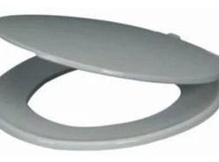 Brand new ✔️ PROFLO® Tizer Round Closed Front Plastic Toilet Seat with Cover in White ❤️