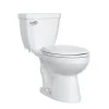Cheapest 🔥 PROFLO® Calhoun 1.28 gpf Elongated Two Piece Toilet in White ✨