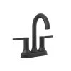 Buy 👍 PROFLO® Spiers Two Handle Centerset Bathroom Sink Faucet in Matte Black 🎉
