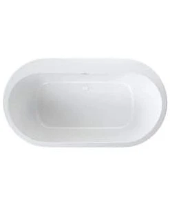 Top 10 ❤️ PROFLO® Borealis 66 x 36 in. Freestanding Bathtub with Rear Center Drain in White 😍 -Cheap Proflo Shop Query 1152