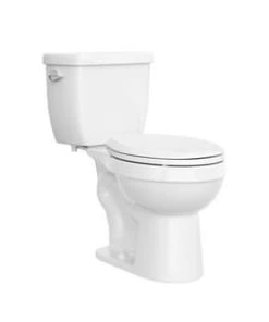 Wholesale 🥰 PROFLO® Edgehill 1.28 gpf Elongated Two Piece Toilet in White 🛒