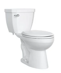 Deals ✔️ PROFLO® Calhoun 1.28 gpf Elongated Two Piece Toilet in White with 14 in. Rough-In 🛒