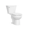 Hot Sale 🧨 PROFLO® Edgehill 1.28 gpf Round Two Piece Toilet in White 🥰