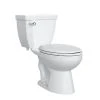 Flash Sale ✔️ PROFLO® Calhoun 1.28 gpf Round Two Piece Toilet in White with 14 in. Rough-In 🛒