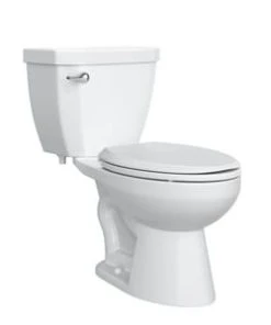 Flash Sale ✔️ PROFLO® Calhoun 1.28 gpf Round Two Piece Toilet in White with 14 in. Rough-In 🛒