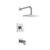 Budget ⭐ PROFLO® Kelper Single Handle Bathtub & Shower Faucet in Chrome 🔔