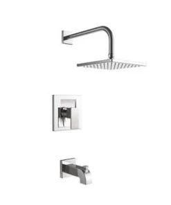 Budget ⭐ PROFLO® Kelper Single Handle Bathtub & Shower Faucet in Chrome 🔔