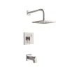 Best deal 🎉 PROFLO® Kelper Single Handle Bathtub & Shower Faucet in Brushed Nickel ⌛