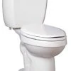 Outlet 🥰 PROFLO® Edgehill 1.28 gpf High-Efficiency ADA Elongated Two Piece Toilet in White (16-1/8 in. Bowl Height) ❤️