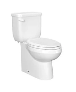 Coupon 🤩 PROFLO® Culpepper 1.0 gpf Elongated Two Piece Skirted Toilet in White with 10 in. Rough-In ⌛