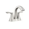 Flash Sale 👏 PROFLO® Cassadore Two Handle Centerset or Minispread Bathroom Sink Faucet in Brushed Nickel 😍
