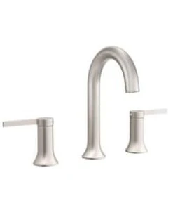 New 🤩 PROFLO® Spiers Two Handle Widespread Bathroom Sink Faucet in Brushed Nickel ✨