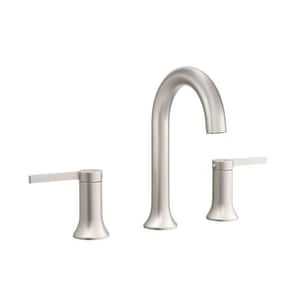 New 🤩 PROFLO® Spiers Two Handle Widespread Bathroom Sink Faucet in Brushed Nickel ✨ 1 New 🤩 PROFLO® Spiers Two Handle Widespread Bathroom Sink Faucet in Brushed Nickel ✨