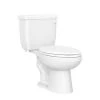 Top 10 ⭐ PROFLO® Jerritt Series 1.28 gpf Round Two Piece Toilet in White with 10 in. Rough-In 🌟