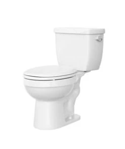 Hot Sale 😉 PROFLO® Edgehill 1.28 gpf Round Two Piece Toilet in White ✨