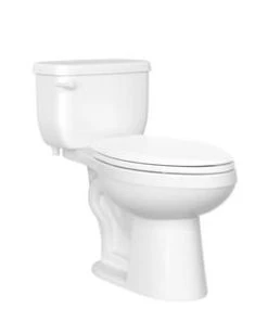 Flash Sale 🎁 PROFLO® Jerritt Series 1.28 gpf Elongated Two Piece Toilet in White with 12 in. Rough-In ⌛