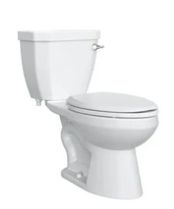 Hot Sale 🛒 PROFLO® Calhoun 1.28 gpf Elongated Two Piece Toilet in White 🎁