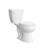 Budget ❤️ PROFLO® Calhoun 1.28 gpf Elongated ADA Two Piece Toilet in White 👏