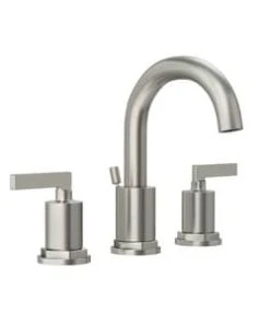 Best Sale 😉 PROFLO® Two Handle Widespread Bathroom Sink Faucet in Brushed Nickel Lever Handle 🤩