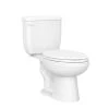 Buy ✔️ PROFLO® Jerritt Series 1.0 gpf Round Two Piece Toilet in White with 10 in. Rough-In 🔔