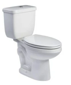 Buy 💯 PROFLO® Jerritt Series 1.6 gpf Elongated Two Piece Toilet in White with 12 in. Rough-In ⌛