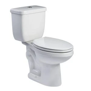 Buy 💯 PROFLO® Jerritt Series 1.6 gpf Elongated Two Piece Toilet in White with 12 in. Rough-In ⌛ 1 Buy 💯 PROFLO® Jerritt Series 1.6 gpf Elongated Two Piece Toilet in White with 12 in. Rough-In ⌛