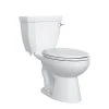 Cheapest ⌛ PROFLO® Calhoun 1.28 gpf Round Front Two Piece Toilet with Right-Hand Tank in White 🧨