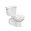 Discount 😀 PROFLO® Gilpin 1.0 gpf Elongated Two Piece Toilet in White with 12 in. Rough-In ✨