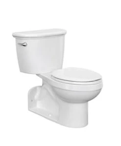 Discount 😀 PROFLO® Gilpin 1.0 gpf Elongated Two Piece Toilet in White with 12 in. Rough-In ✨