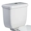 Best Sale ⌛ PROFLO® Jerritt Series 1.6 gpf Elongated Two Piece Toilet in White with 12 in. Rough-In 🔔