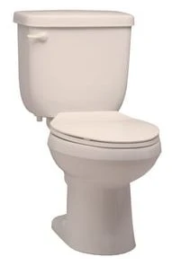 Top 10 😍 PROFLO® Jerritt Series 1.6 gpf Elongated Two Piece Toilet in Biscuit with 12 in. Rough-In 😉