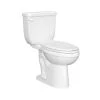 Flash Sale ✨ PROFLO® Jerritt Series 1.6 gpf Elongated Two Piece Toilet in White with 10 in. Rough-In ❤️