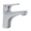 Promo 🎁 PROFLO® Cabarton Single Handle Monoblock Bathroom Sink Faucet Lever in Polished Chrome 💯