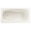 New ⭐ PROFLO® Plus A Series 72 x 42 in. Soaker Drop-In Bathtub with End Drain in Biscuit 😍