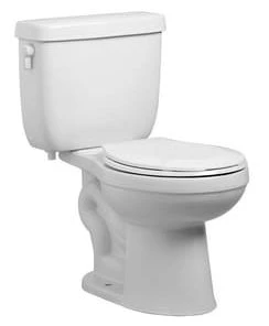 Hot Sale 🛒 PROFLO® Jerritt Series 1.6 gpf Elongated Two Piece Toilet in White with 10 in. Rough-In 🤩