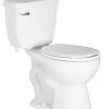 Buy ✨ PROFLO® Calhoun 1.28 gpf Elongated Two Piece Toilet in White with Left-Hand Trip Lever ⌛