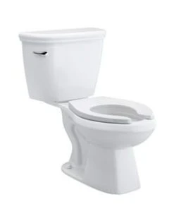 Deals 👏 PROFLO® Gilpin 1.0 gpf Elongated Two Piece Toilet in White with 12 in. Rough-In ⌛