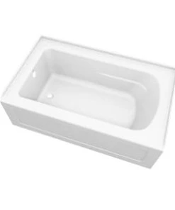 Brand new 🎉 PROFLO® Hillsboro 60 x 36 in. Soaker Alcove Bathtub with Left Drain in White 🔥