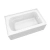 Best Sale 🥰 PROFLO® Hillsboro 60 x 36 in. Soaker Alcove Bathtub with Right Drain in White 💯