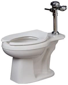 Wholesale ✨ PROFLO® 17-1/8 in. Elongated Flush Valve Toilet Bowl in White ✔️