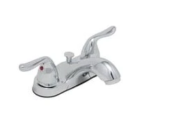 Flash Sale 👍 PROFLO® Two Handle Centerset Bathroom Sink Faucet in Polished Chrome 😍