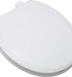 Outlet ✔️ PROFLO® Crisson Round Slow Close Toilet Seats with Easy Clean White 😉