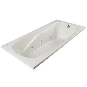 Best deal 🔔 PROFLO® Plus A Series 72 x 42 in. Whirlpool Drop-In Bathtub with End Drain in Biscuit 💯 1 Best deal 🔔 PROFLO® Plus A Series 72 x 42 in. Whirlpool Drop-In Bathtub with End Drain in Biscuit 💯