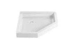 Cheapest 😍 PROFLO® Morenci 36 x 36 in. Neo-Angle Shower Base in White ✔️ -Cheap Proflo Shop Query 261