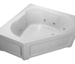 Buy 👏 PROFLO® Grass Valley 60 x 60 in. Soaker Corner Bathtub in Biscuit ⭐